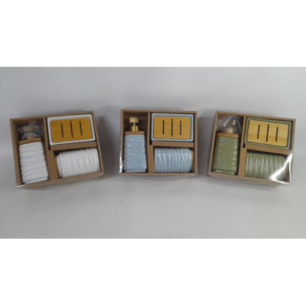 SET BA?O CERAMICO X3PZAS NS388654