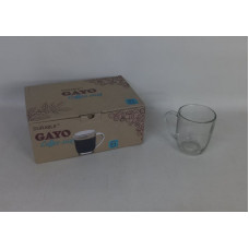 SET TAZA VIDRIO X6 220CC MS951/6