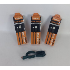 CABLE MELLADO CARGA RAPIDA MICRO 2MTS KB2004