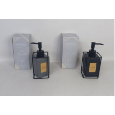 DISPENSER CERAMICO CON METAL 18CM NS388653
