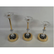 SET CANDELABRO X3 32X28X26CM NS374583