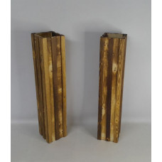 JARRON MADERA 12X12X58CM NS371177