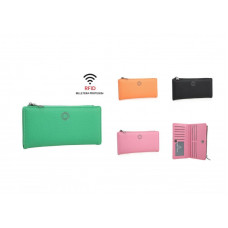 BILLETERA ECO CUERO DAMA AGARRATE CATALINA 20X10CM ACBI27