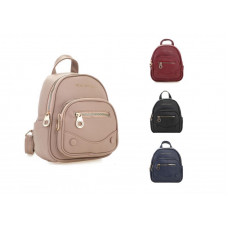 MOCHILA ECO CUERO PU AGARRATE CATALINA 26X24CM ACINV25117