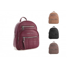 MOCHILA ECO CUERO PU AGARRATE CATALINA 29X26X12CM ACINV25111
