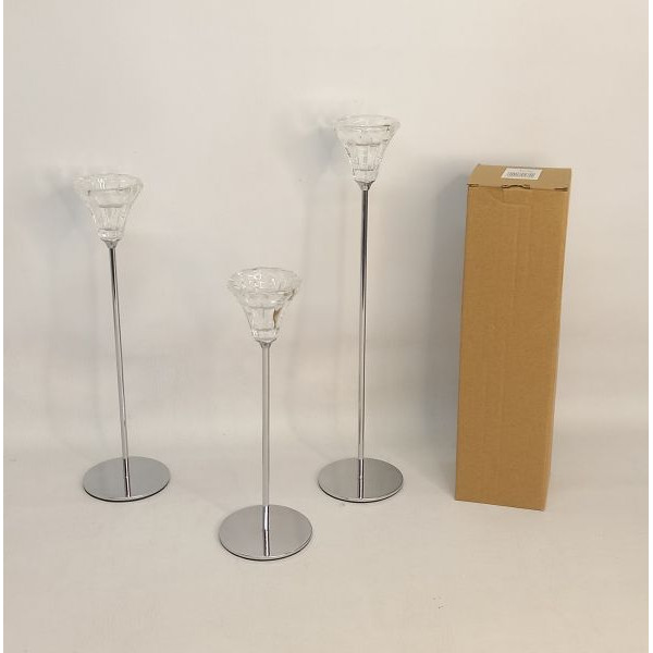 SET CANDELABRO CRISTAL X3 NS405680