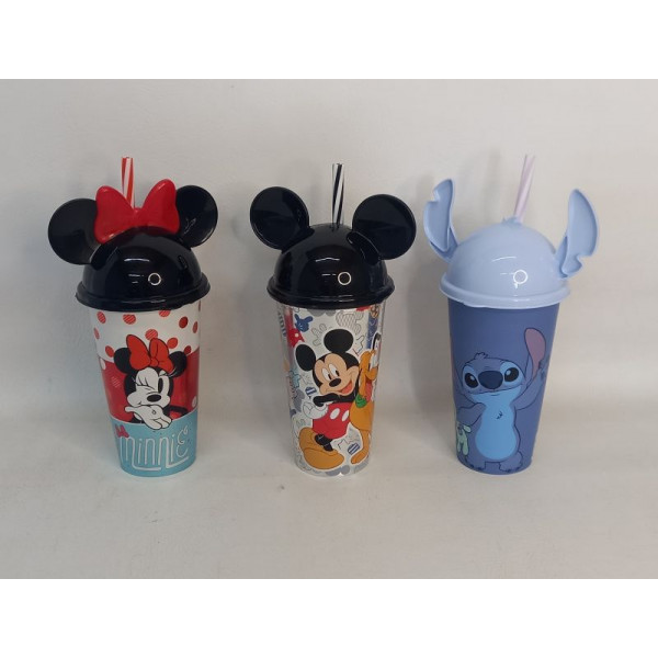 VASO CON OREJA 500CC PERSONAJES