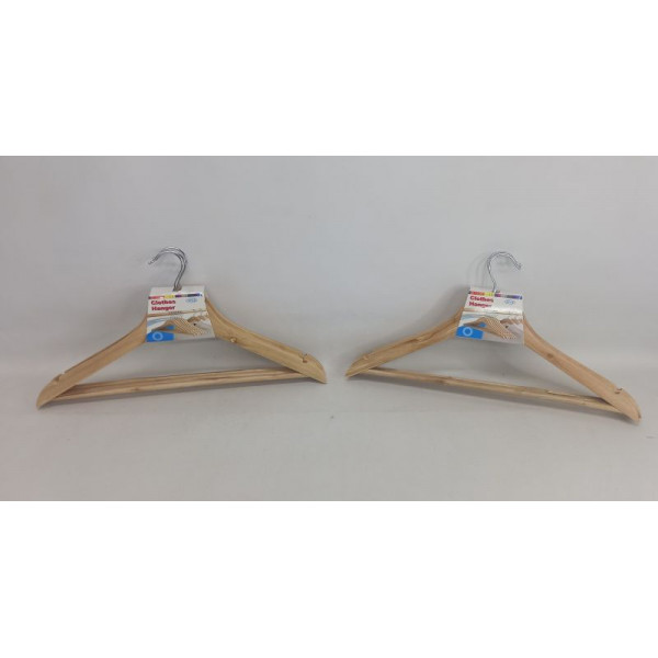 PERCHA DE MADERA LUSTRADA X3 PMO377