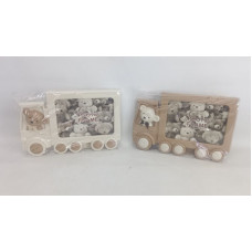 PORTARETRATO OSITO BEIGE/BLANCO 12X17CM NS369415