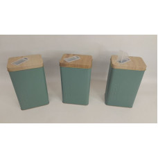 LATA RECTANGULAR YERBA 500GR VERDE 623