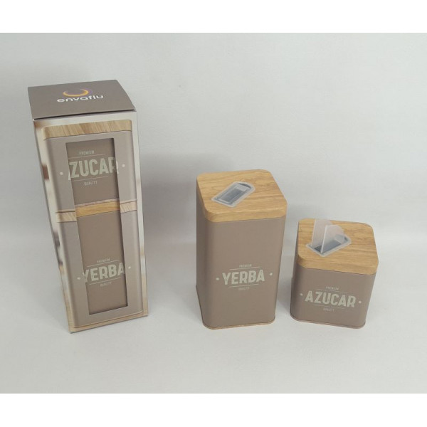 LATA COMBO VERTICAL YERBERA/AZUCARERA VISON 777