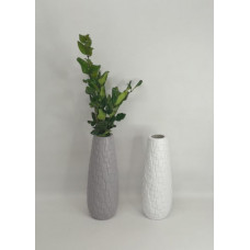 FLORERO CERAMICA DISEÑO TEXTURADO 36CM