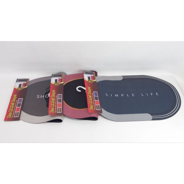 ALFOMBRA DE BAÑO ANTIDESLIZANTE 60 CM 14587