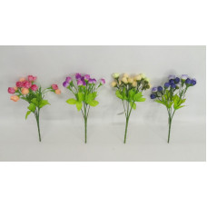 RAMO DE FLORES ROCOCO 25 CM  BOLSA X 12  18442