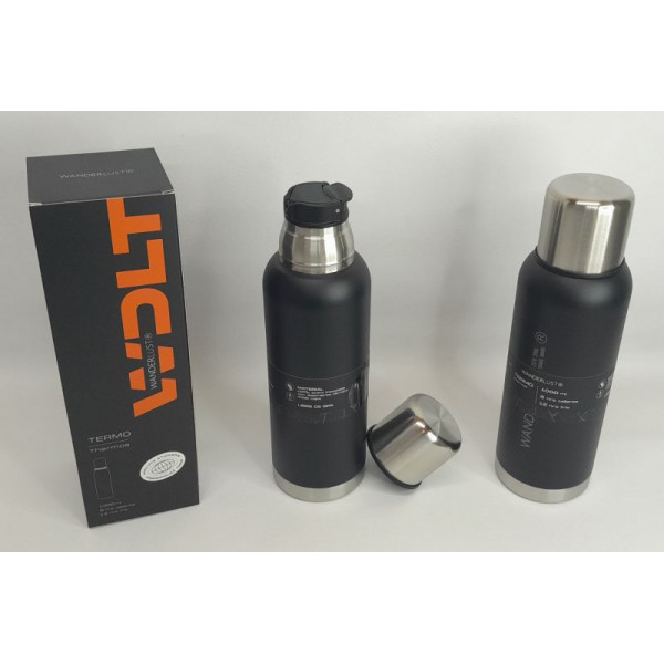 TERMO WDLT 1000ML ACERO NEGRO 37117