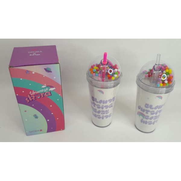 VASO SKORA INFANTIL ESTAMPADO 400ML 40751