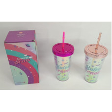 VASO SKORA INFANTIL ESTAMPADO TORNASOL 400ML 40730