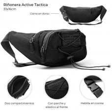 RIÑONERA WDLT ACTIVE TELA POLIESTER 33X16CM NEGRO 36889
