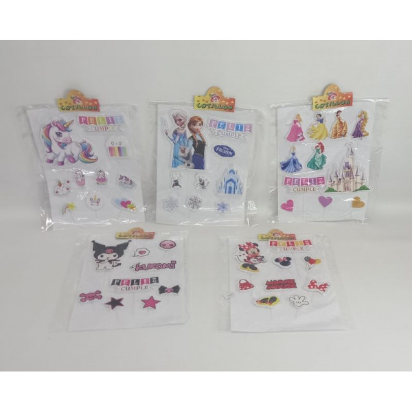 TOPPER PARA TORTA PERSONAJES NENA
