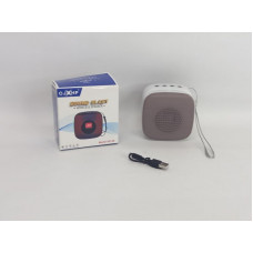 PARLANTE PORTATIL CARGA USB BT 10X10CM ADE5111