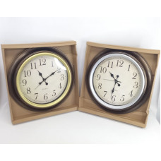 RELOJ REDONDO CLASICO BICOLOR 50CM EA950105