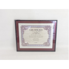 PORTA DIPLOMA MADERA PLATA 28X35CM EA401033