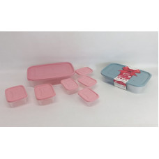 TUPPER RECTANGULAR SET X7 MULTIUSO 30X18X7CM 3061