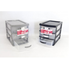 CAJONERA PVC 3CAJONES 27X23CM 1717