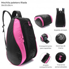 MOCHILA PALETERO C/COMPARTIMENTO P/CALZADO 58X30X38CM 40329