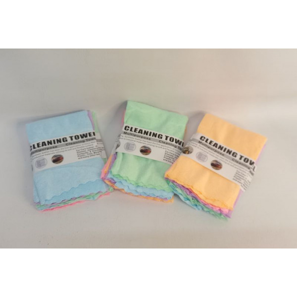 REPASADORES SET X5 TELA SOFT 30X30cm 17705