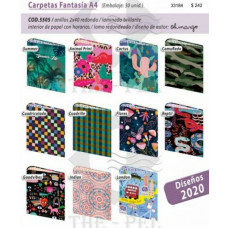 CARPETA FABTASA  A4