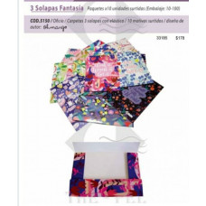 CARPETA 3 SOLAPAS FANTASIA