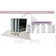 CARPETAS COMERCIAL CON ANILLOS