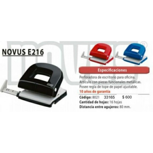 PERFORADORA NOVUS E216