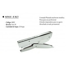 PINZA NOVUS B36/2 BROCHE Nº10 - 20 HOJAS   8005 CARTOPEL