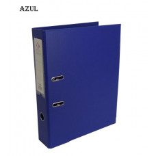 BIBLIORATO A4 LOMO ANCHO FORRADO PVC AZUL 1201 THE-PEL