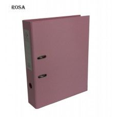 BIBLIORATO A4 LOMO ANCHO FORRADO PVC ROSA 1201 THE-PEL