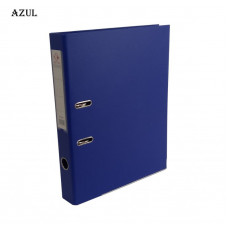 BIBLIORATO OF LOMO ANGOSTO FORRADO PVC AZUL 1215 THE-PEL