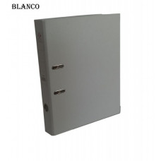 BIBLIORATO OF LOMO ANGOSTO FORRADO PVC BLANCO 1215 THE-PEL