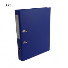 BIBLIORATO A4 LOMO ANGOSTO FORRADO PVC AZUL 1216 THE-PEL