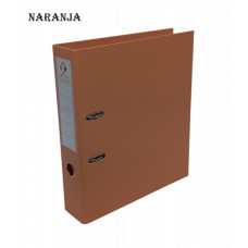 BIBLIORATO OF LOMO ANCHO PASTEL PVC NARANJA 1217 THE-PEL