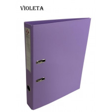 BIBLIORATO OF LOMO ANGOSTO PASTEL PVC VIOLETA 1219 THE-PEL