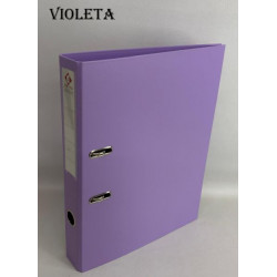 BIBLIORATO OF LOMO ANGOSTO PASTEL PVC VIOLETA 1219 THE-PEL