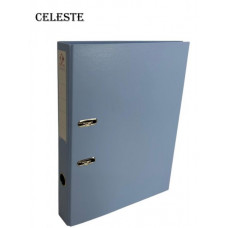 BIBLIORATO OF LOMO ANGOSTO PASTEL PVC CELESTE 1219 THE-PEL