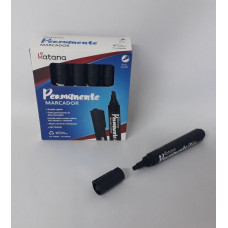 MARCADOR PERMANENTE NEGRO PUNTA BISEL 513040