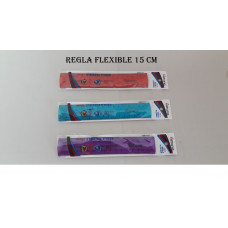 REGLA FLEX 15 CM.   813