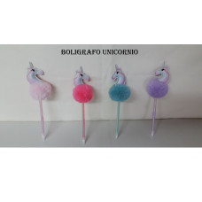 BOLIGRAFO POMPON UNICORNIO   937
