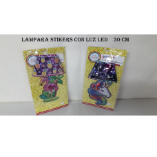 STICKER C/LUZ 19x35   775/776