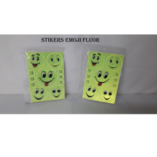 STICKER EMOJI FLUOR x11   080