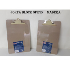 PORTA BLOK MADERA   999